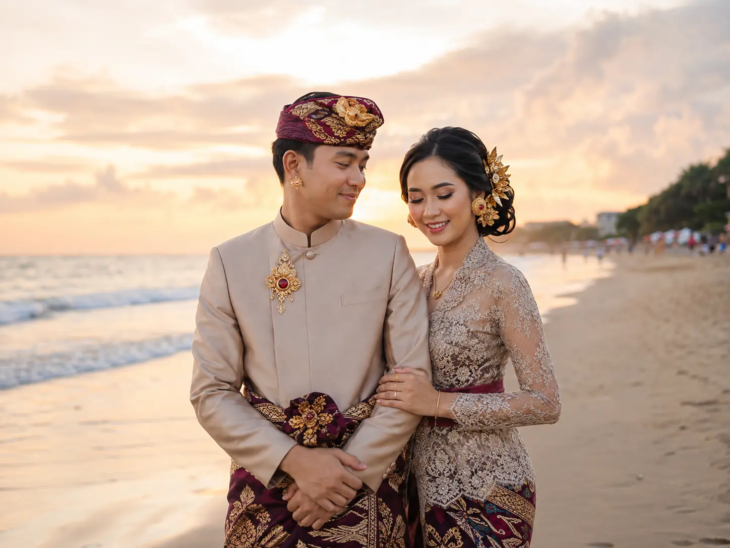 Foto pasangan Intan & Damar